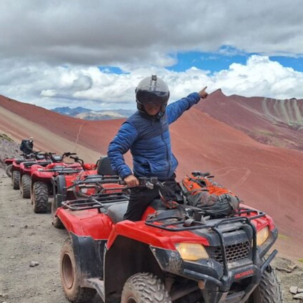 Rainbow Mountain ATV tour